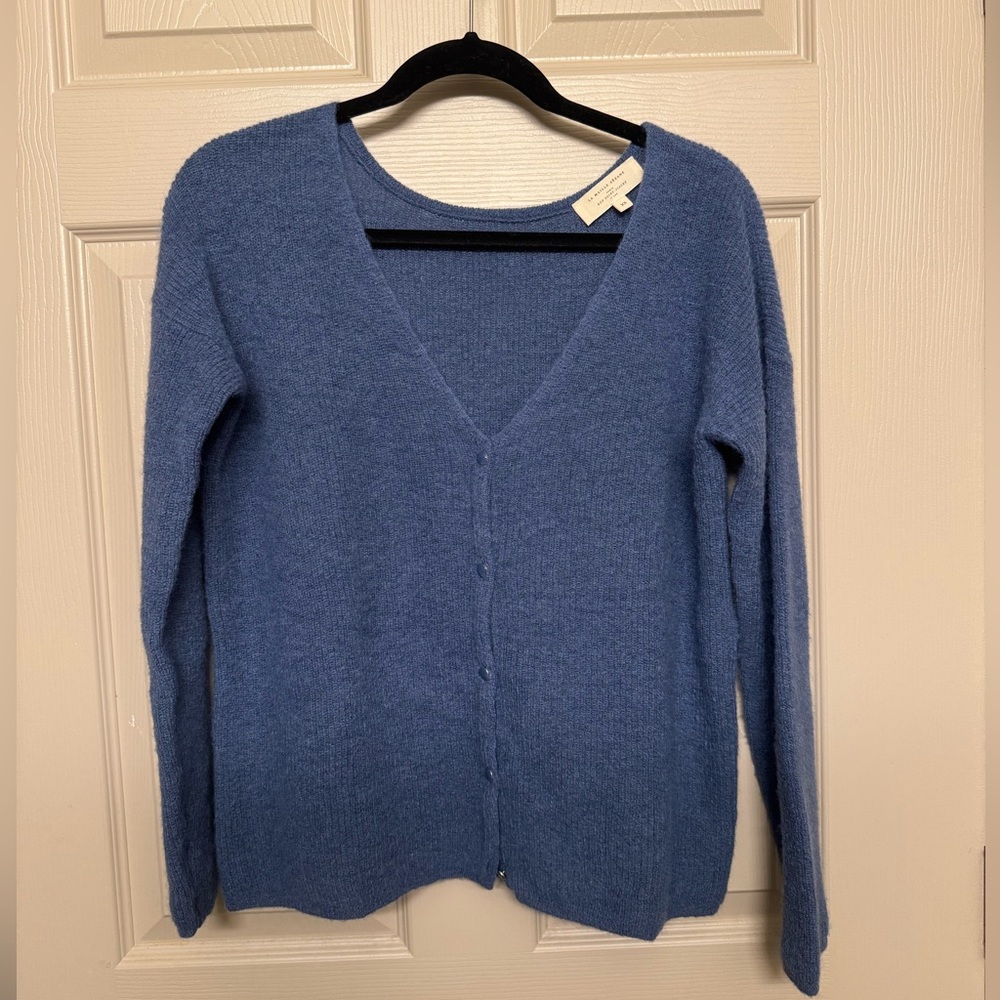 Sezane | Barry Cardigan in Washed Blue XS